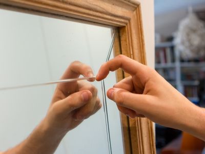 Perfect reflection: How to remove super glue from mirrors