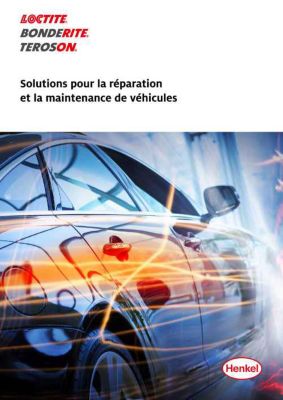 Catalogue Solutions pour la réparation et la maintenance de véhicules