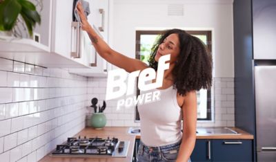 Sauberkeit, die wirkt - einfach, schnell und kraftvoll. | Bref Power