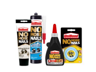 UniBond No More Nails Invisible Adhesive Tube 184g