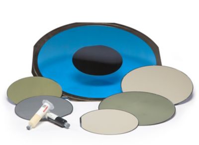 Array of materials necessary of Wafer Backside Coating process.