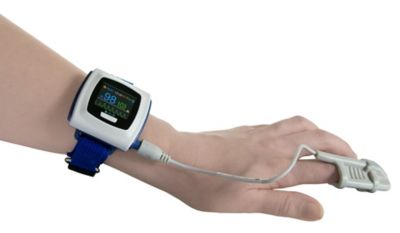 Wearable pulse oximeter protection