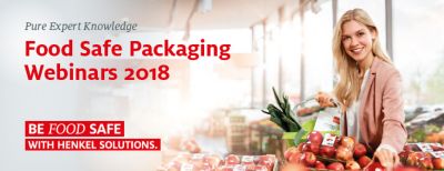 Henkel Food Safe Packaging webinars 2018