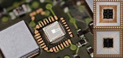 close up of a semicondictor