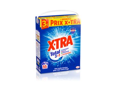 Lessive poudre x-tra 275 g X-TRA - Cdiscount Electroménager