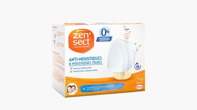 Zen’sect Diffuseur Electrique Anti-Moustiques 0% Insecticides