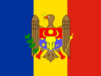 Republica Moldova Flag
